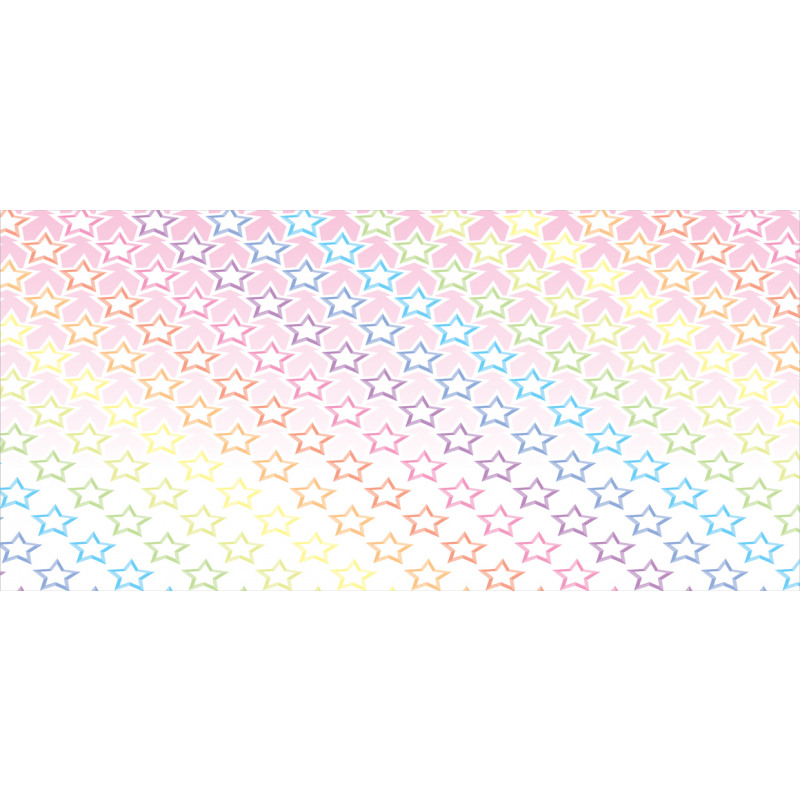 Stars in Rainbow Colors Piggy Bank