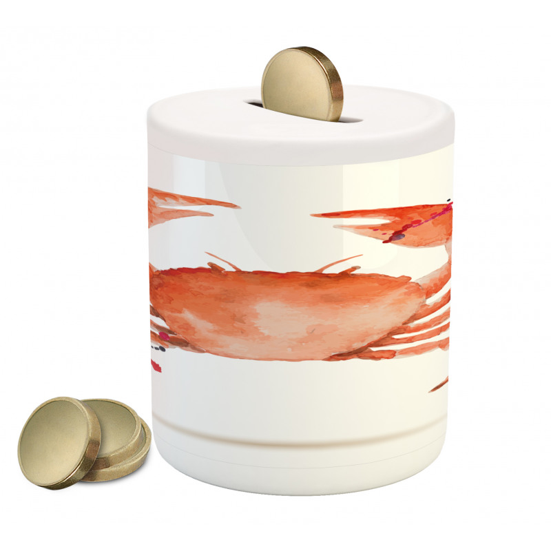 Sea Animals Theme Crabs Piggy Bank