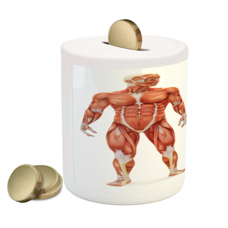 Male Human Body Piggy Bank