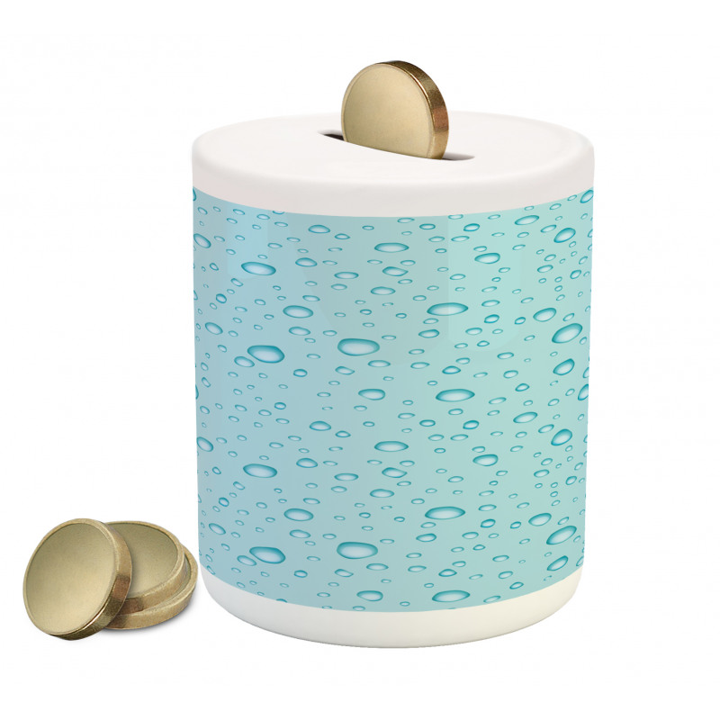 Water Drops Oceanic Naval Piggy Bank