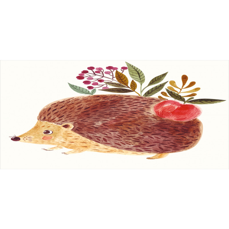 Hedgehog Watercolor Piggy Bank