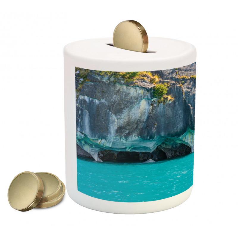 Marble Caves Chile Piggy Bank