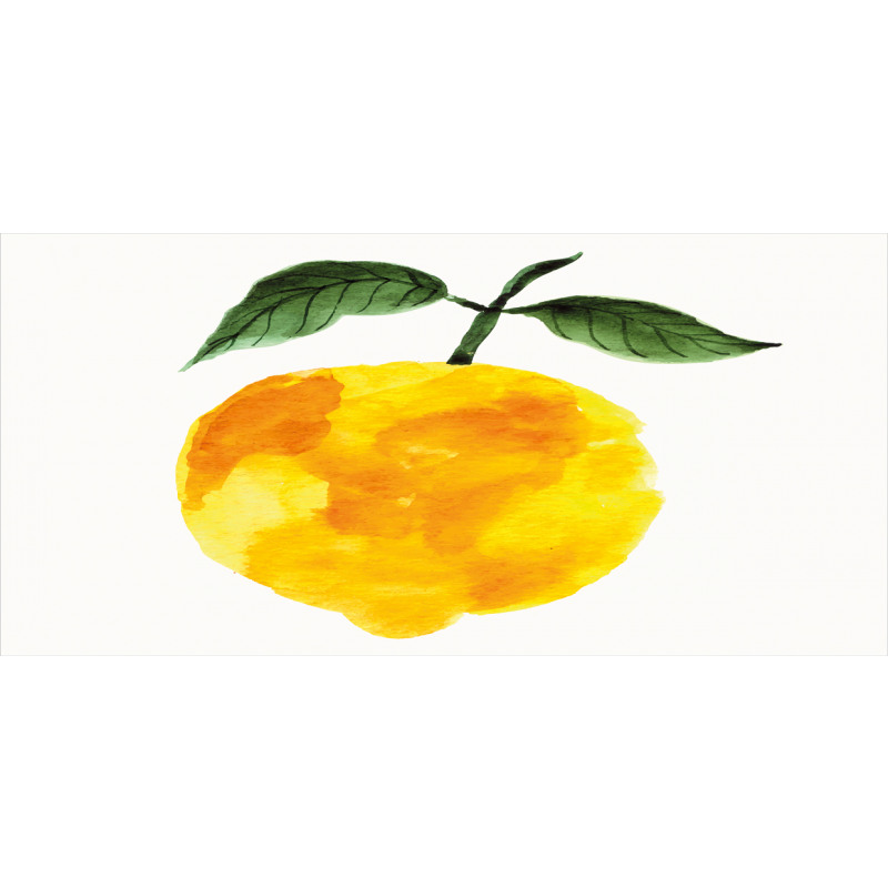 Watercolor Lemon Piggy Bank