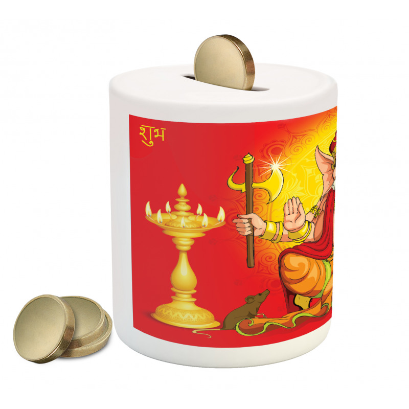 Diwali Festival Ceremony Piggy Bank