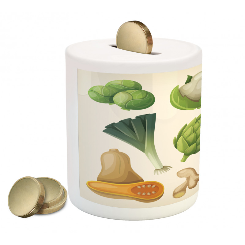 Exotic Fresh Food Piggy Bank