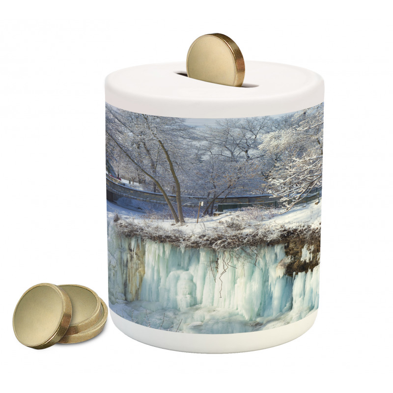 Frozen Minnehaha Fall Piggy Bank