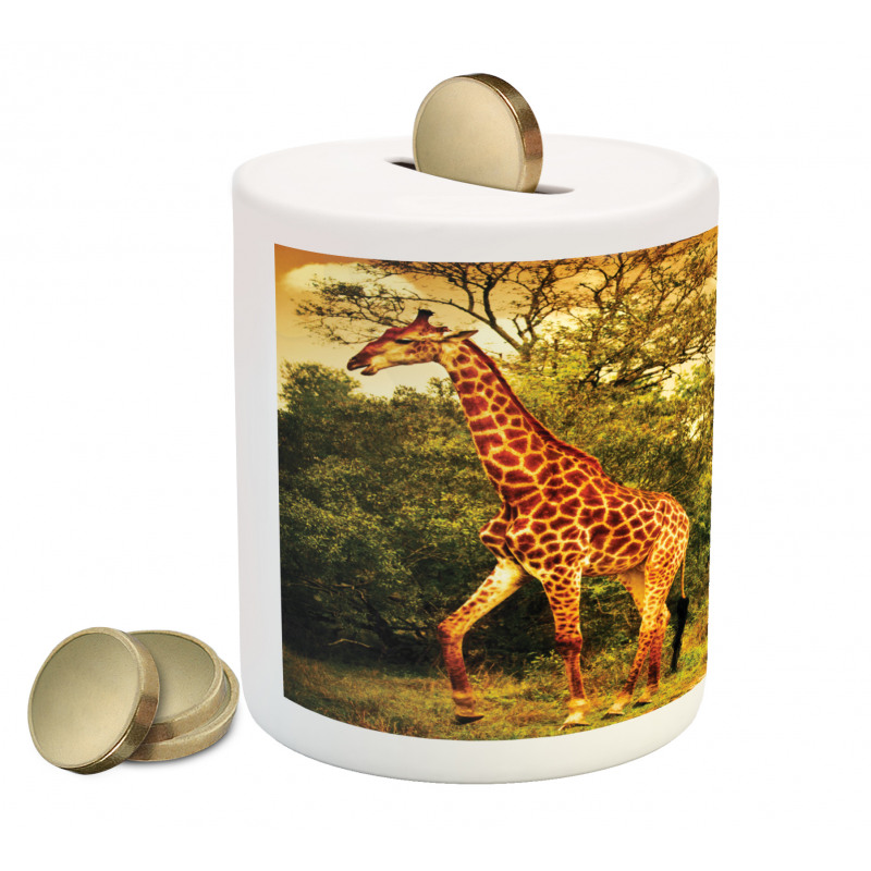 Safari Animals Piggy Bank