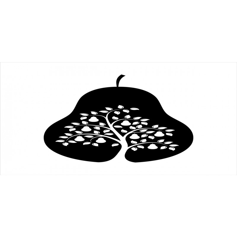 Monochrome Tree in a Fruit Piggy Bank