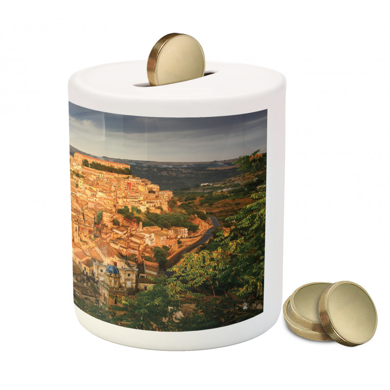 Village Ragusa Piggy Bank