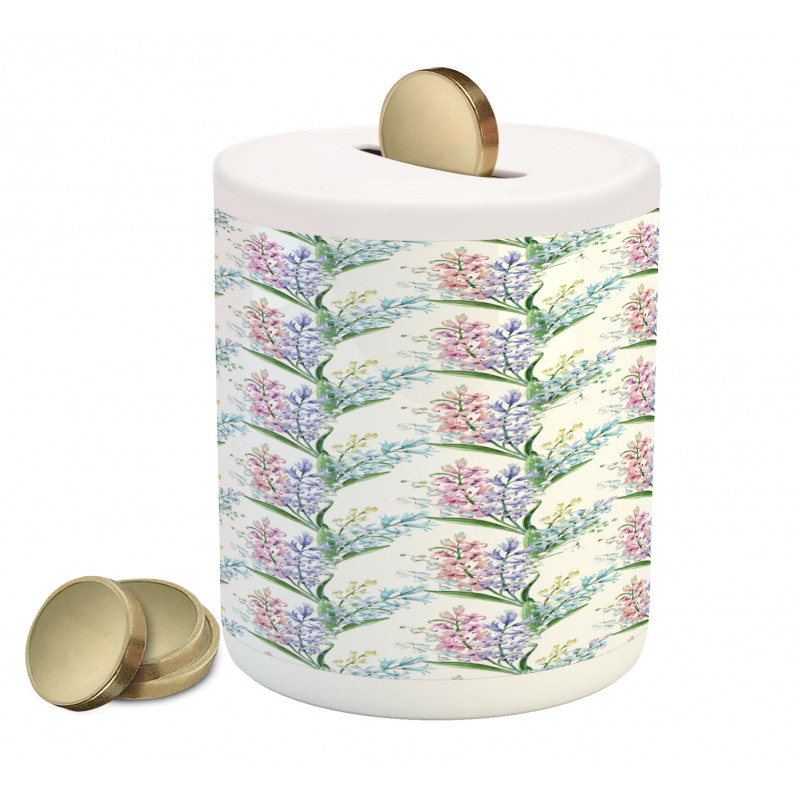 Hyacinth Flower Piggy Bank