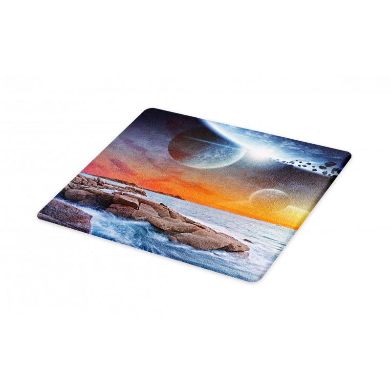 Planet Landscape View Cutting Board