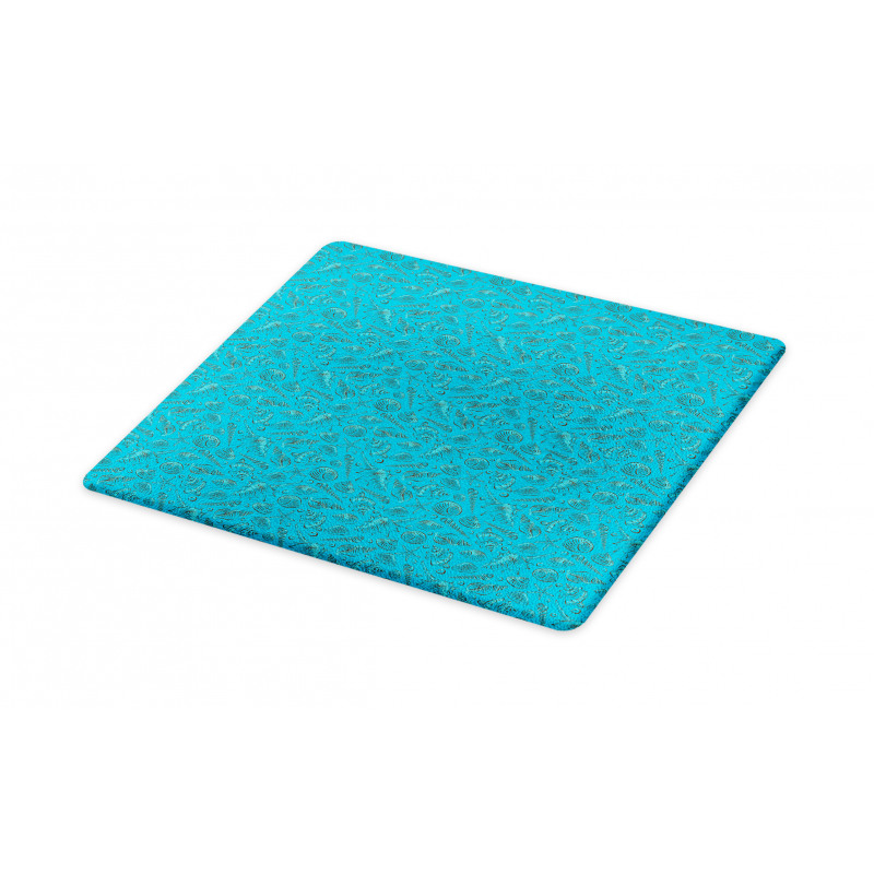 Cool Tones Underwater Art Cutting Board