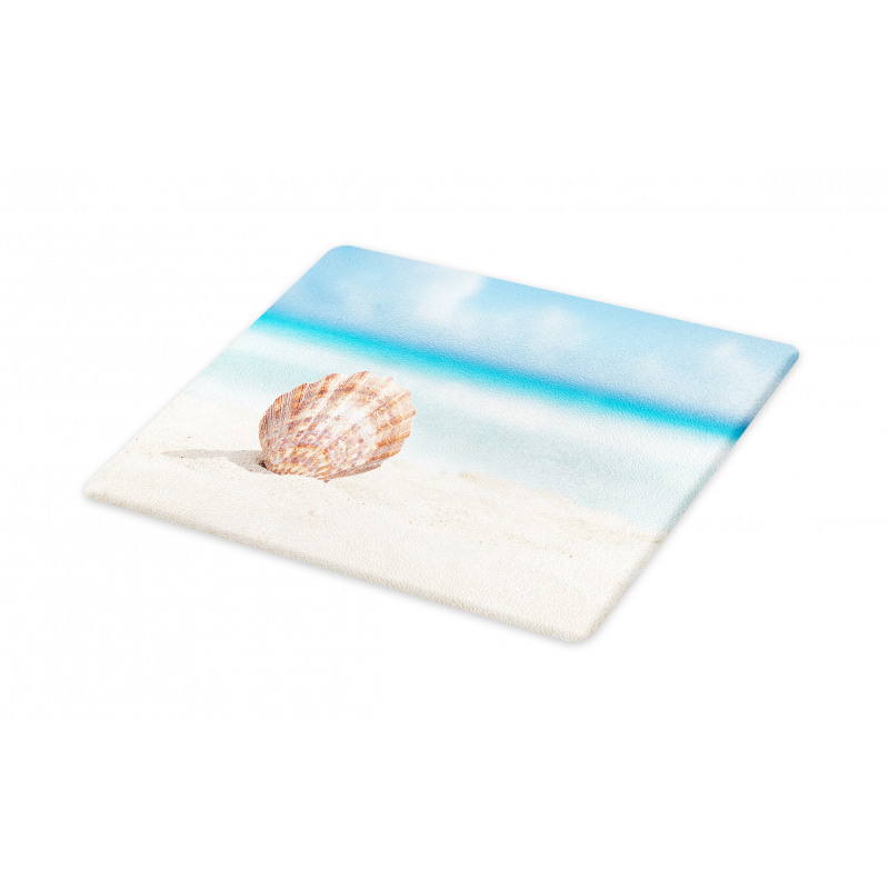 Sandy Exotic Beach Shell Cutting Board