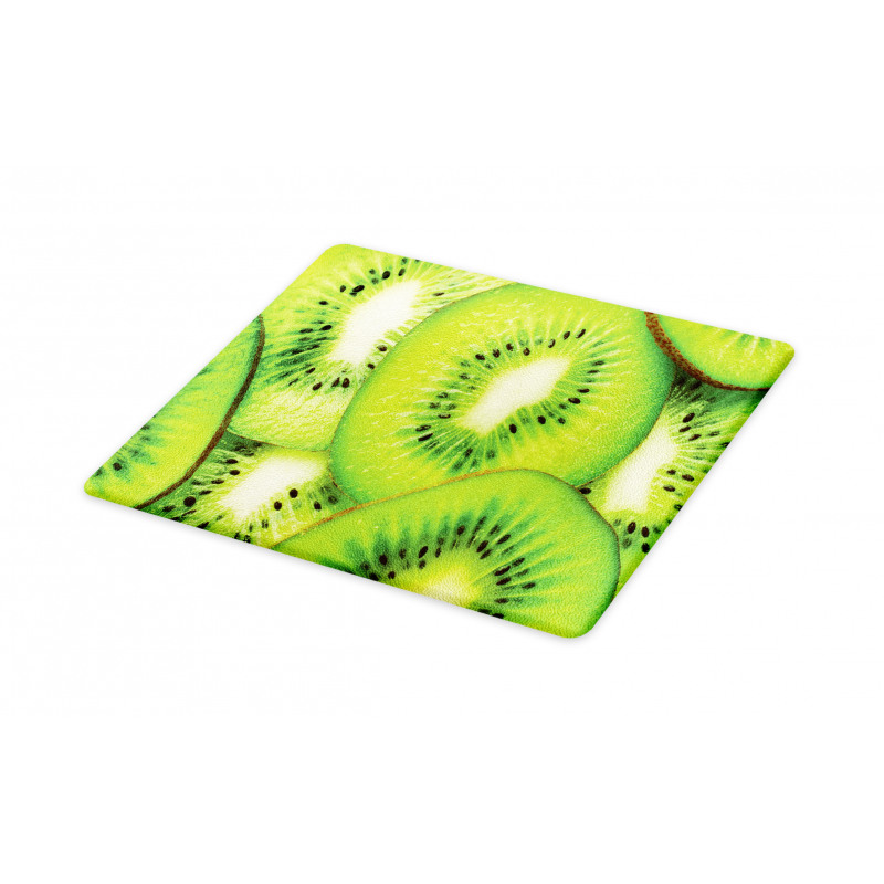 Macro Exotic Fruits Slices Cutting Board