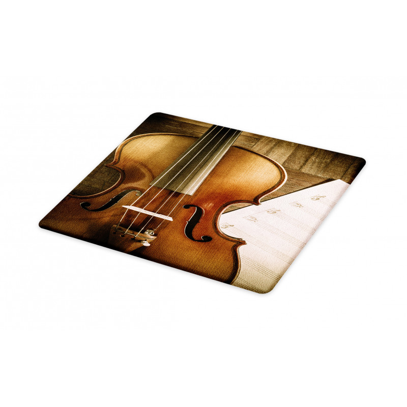 Instrument and Music Sheet Cutting Board