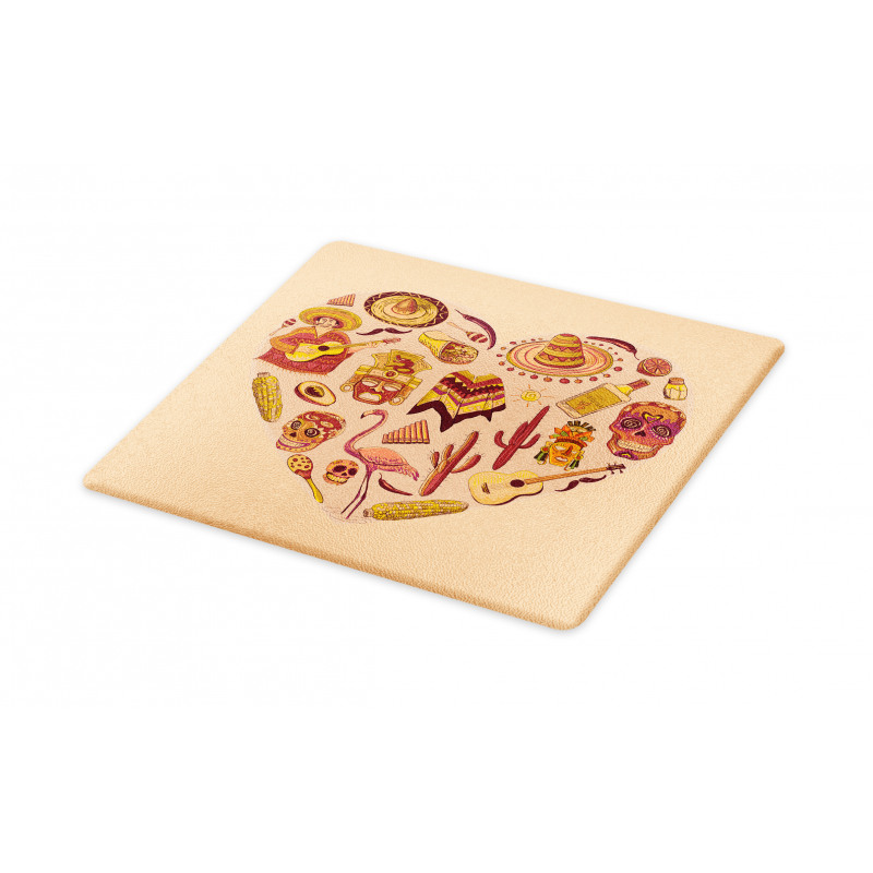 Latin American Folkloric Cutting Board