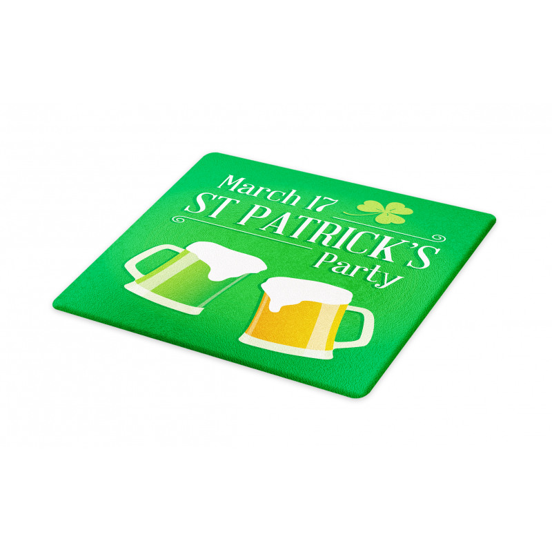 St. Patrick's Day Beers Cutting Board