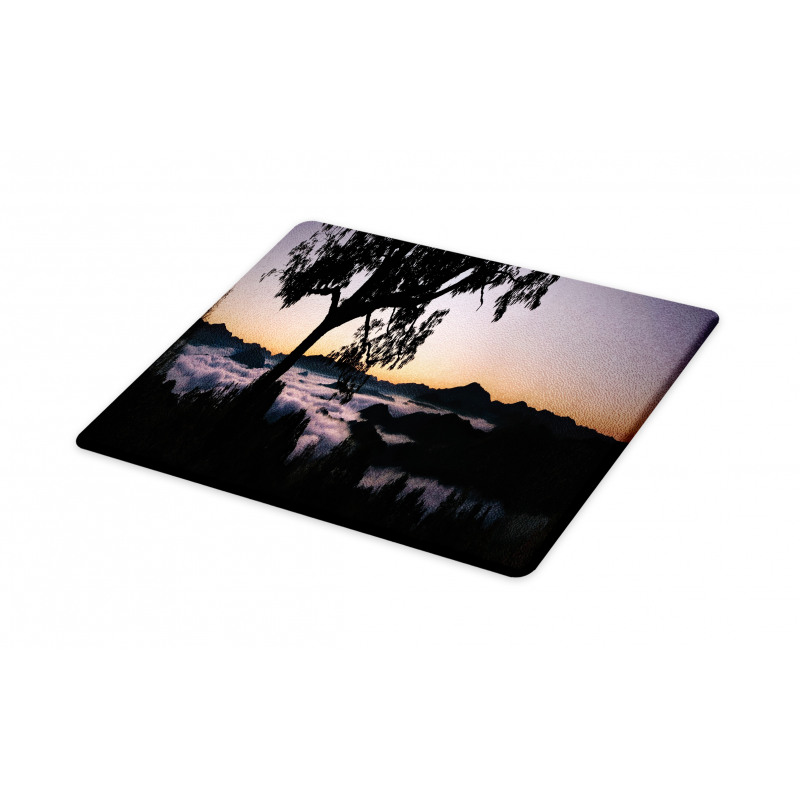 Fog Fill Valley Sunset Cutting Board