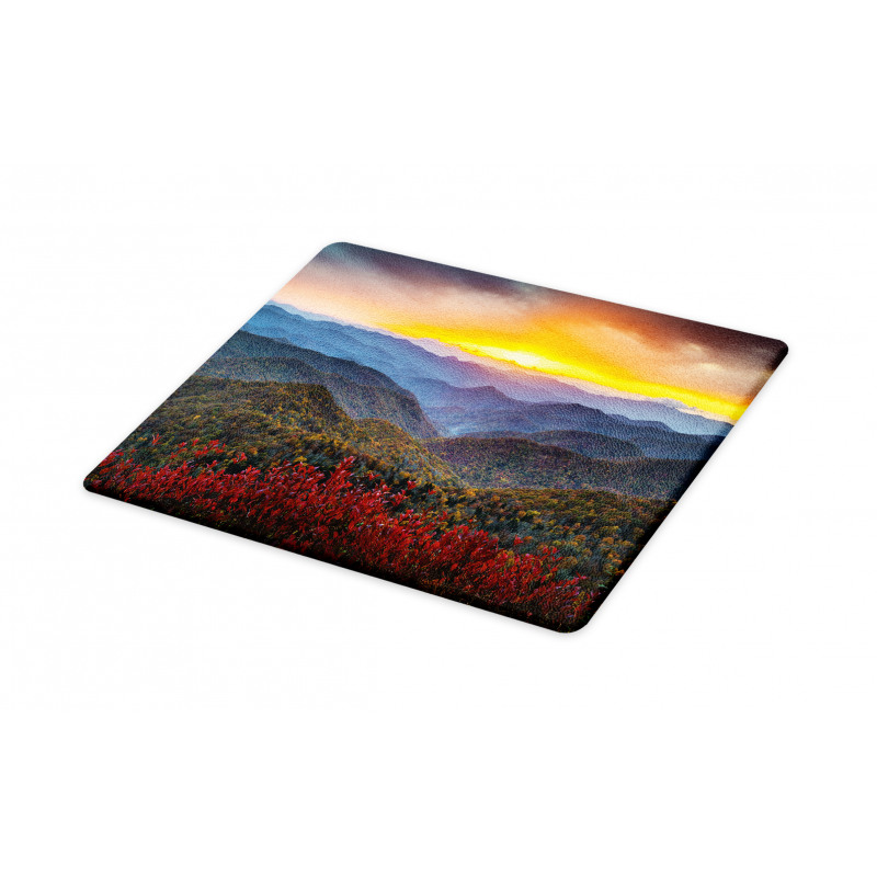 Picturesque Sunset NC Cutting Board