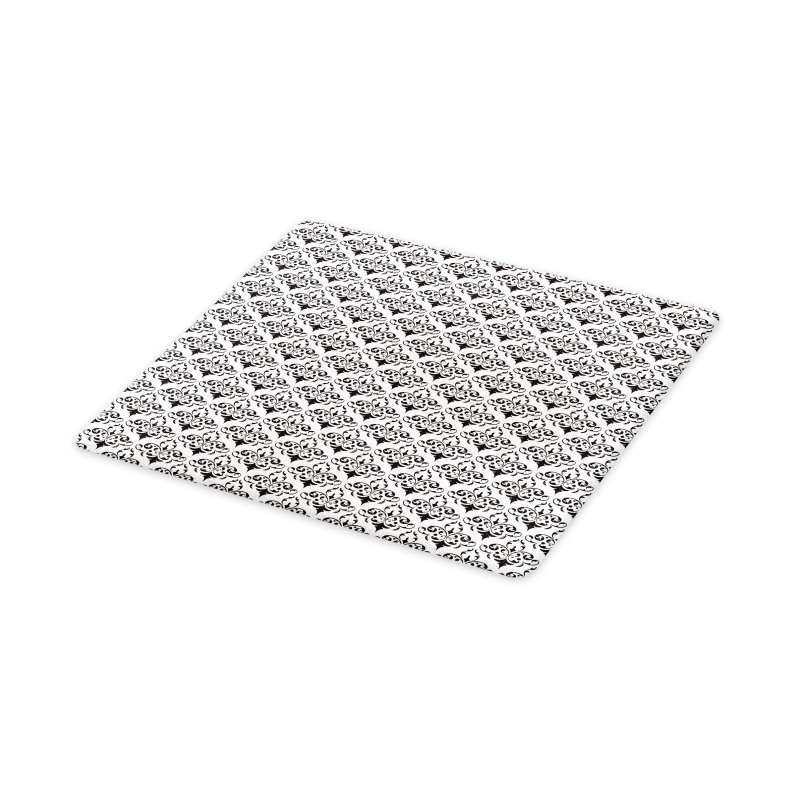 Monochrome Antique Motif Cutting Board