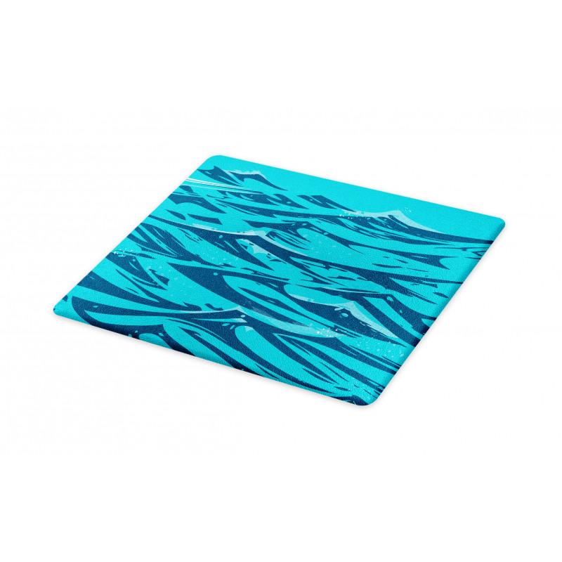 Abstract Waves Art Cutting Board