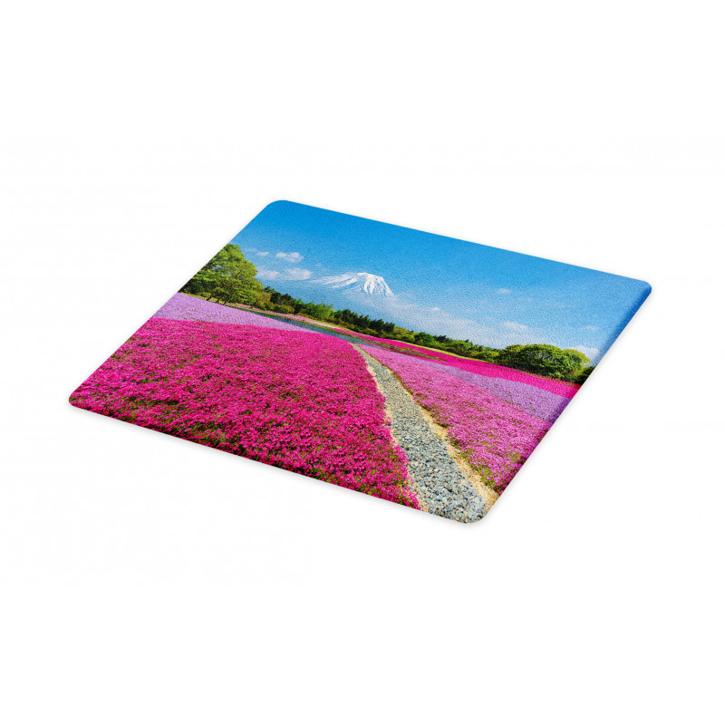 Flourishing Shibazakura Scene Cutting Board