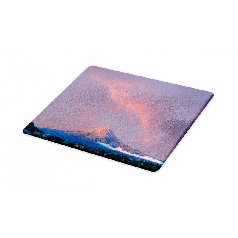 Sunrise Beams Volcanic Region Cutting Board