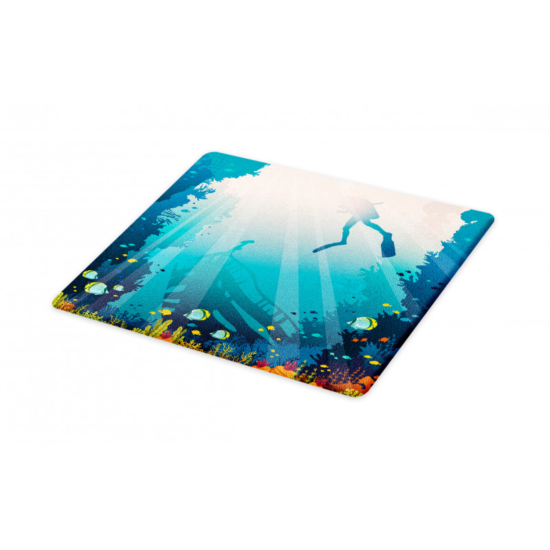 Underwater Elements Diver Cutting Board