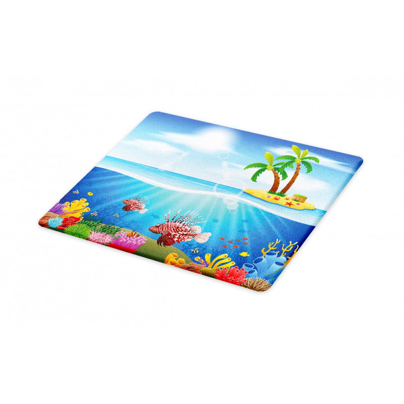 Lionfish and Coral Reefs Cutting Board