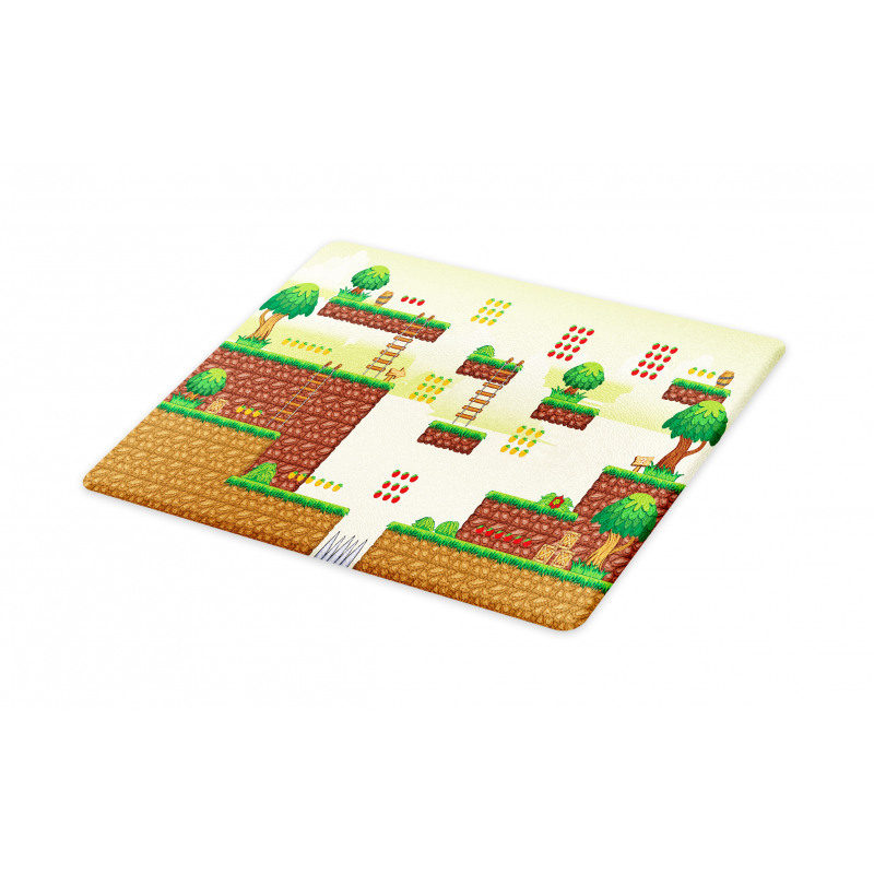 Vintage Video Game Platform Cutting Board