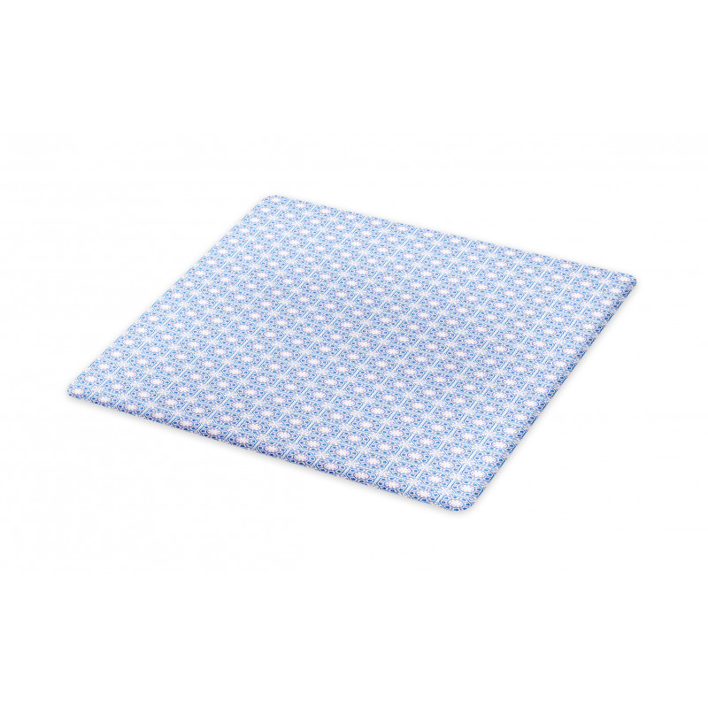 Polygonal Pastel Motif Cutting Board