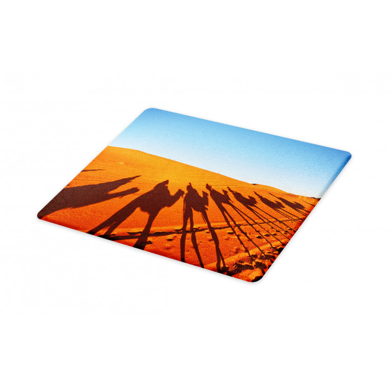 Camel Caravan Silhouette Cutting Board