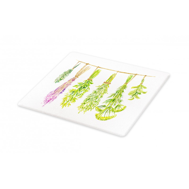 Hanged Beneficial Plants Dry Cutting Board