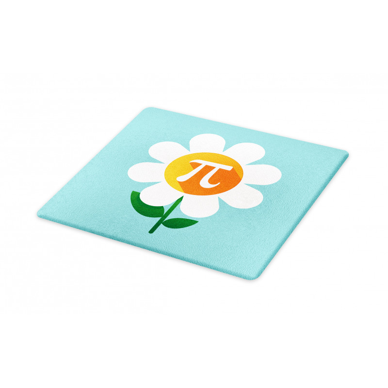 Number on Cartoon Daisy Cutting Board