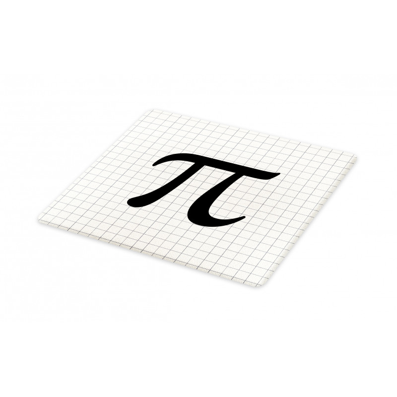 Constant Number Sign on Notebook Cutting Board