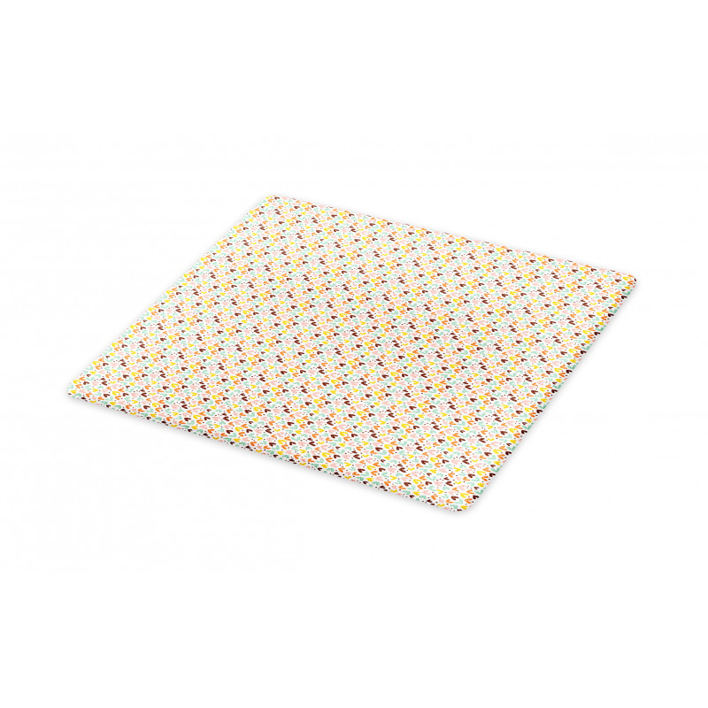 Love Hearts and Dots Cutting Board