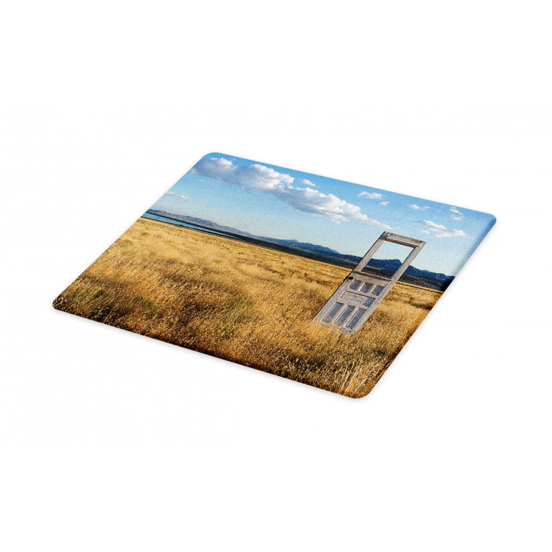 Field with Mountains Cutting Board