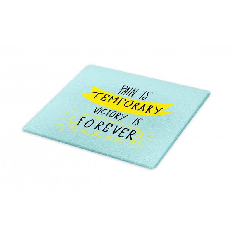 Victory is Forever Text Cutting Board