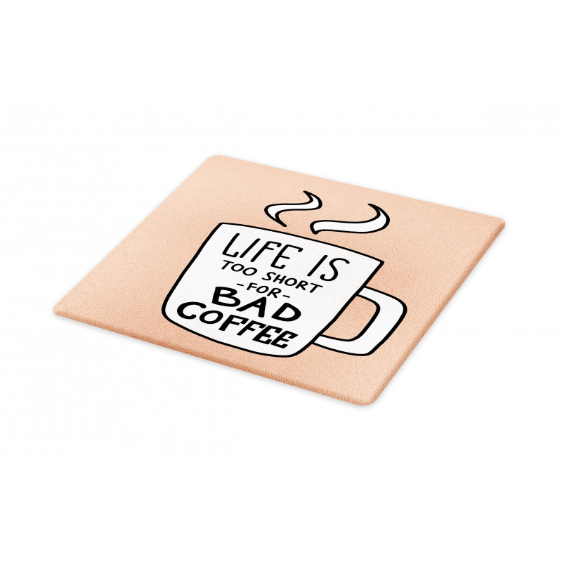 Coffee Lover Mug Concept Cutting Board