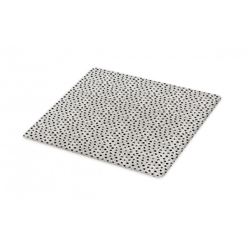 Scattered Geometric Art Cutting Board