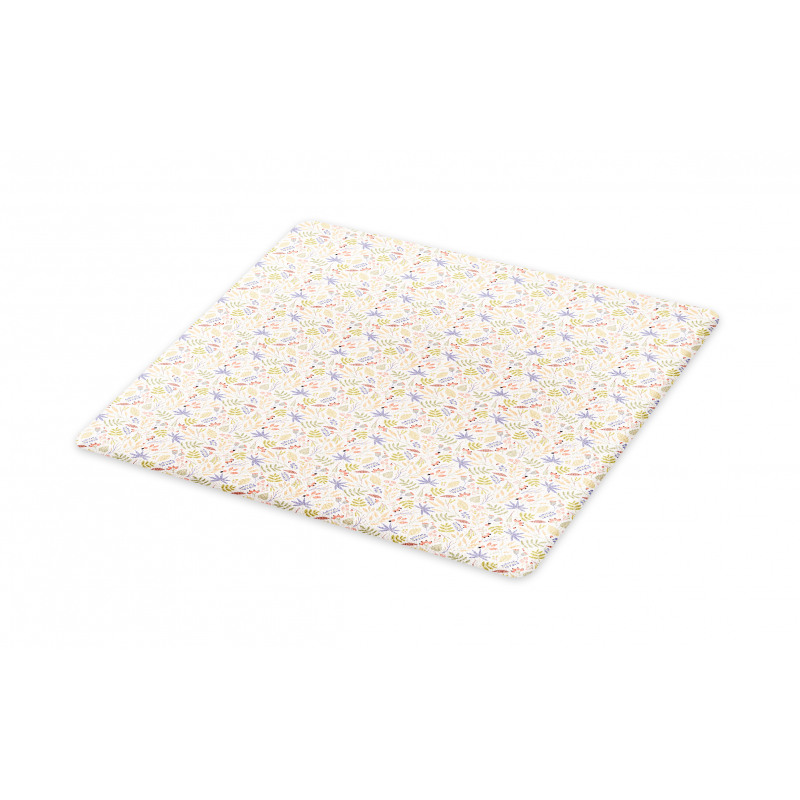 Soft Berry Spring Growth Cutting Board