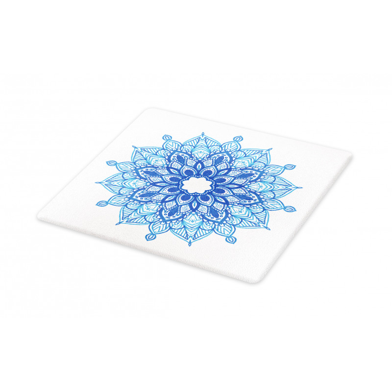 Ethnic Ornament Flower Cutting Board