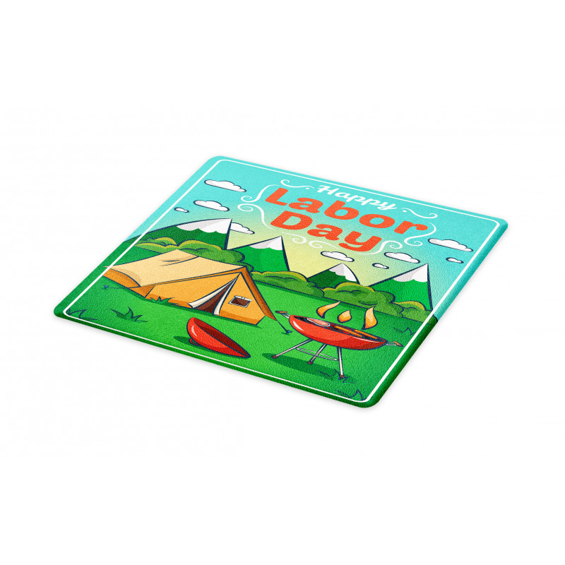 Mountainous Landscape Cutting Board