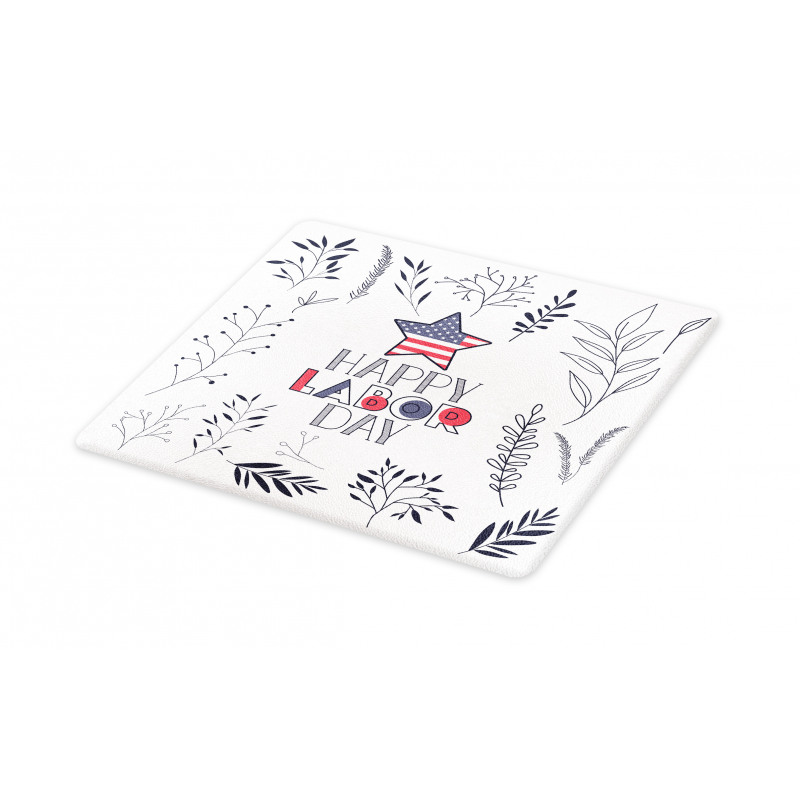 Floral and Leafy Concept Cutting Board