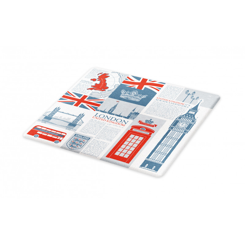 London United Kingdom Cutting Board