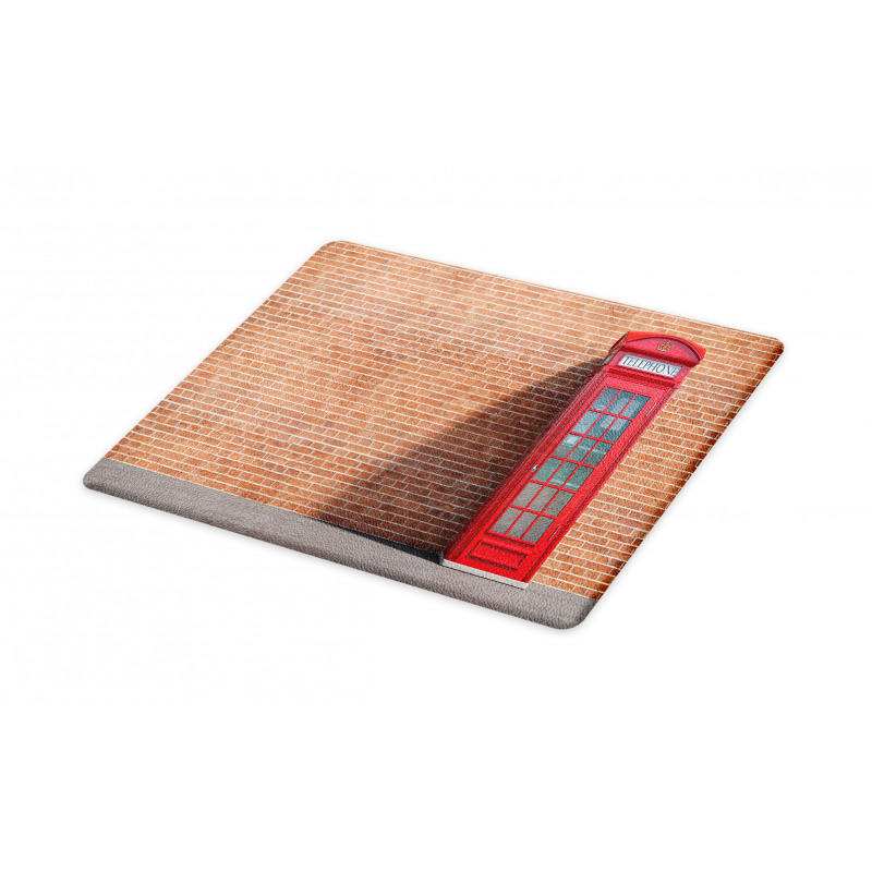 Telephone Kiosk Bricks Cutting Board