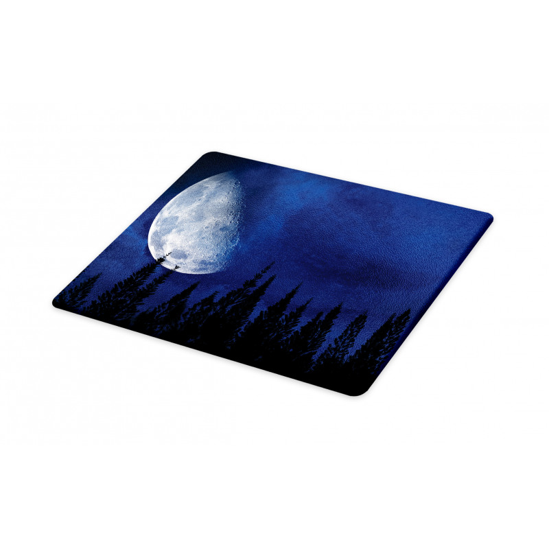 Forest Night Silhouette Cutting Board