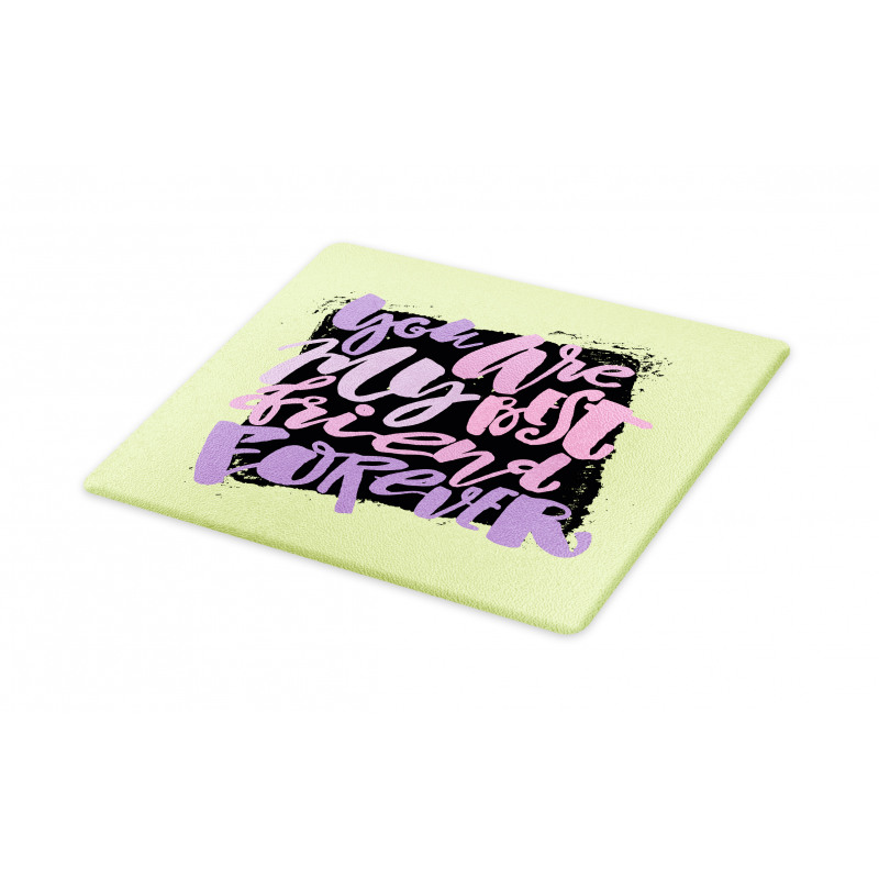 Vivid Words Lettering Cutting Board