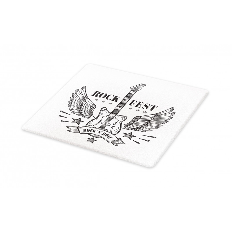 Rock Festival Design Cutting Board