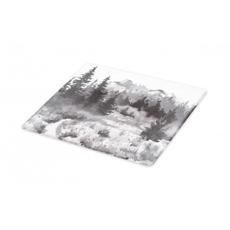 Watercolor Woodland Cutting Board